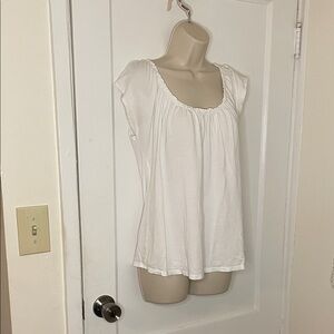 Carve Designs Ivory Cap Sleeve Tunic